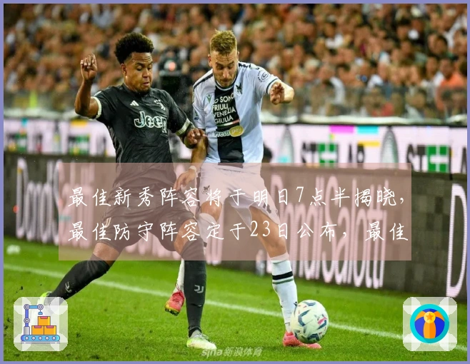 最佳新秀阵容将于明日7点半揭晓，最佳防守阵容定于23日公布，最佳阵容则在25日发布